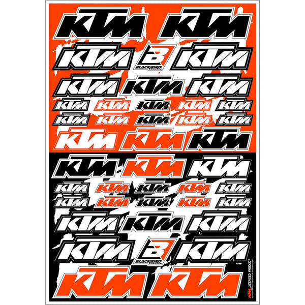 Blackbird - KTM Logo Sticker Sheet