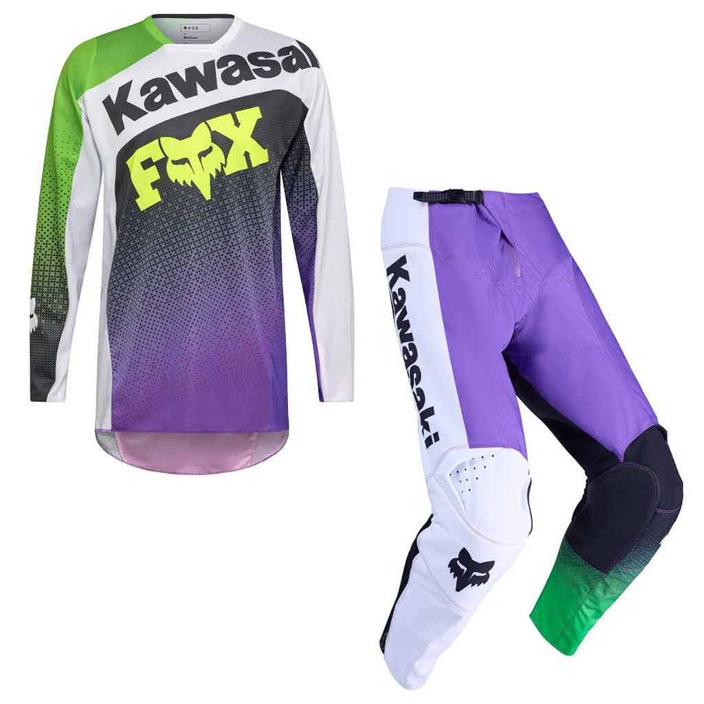 Fox - 2026 180 Kawasaki Purple/White MX Combo