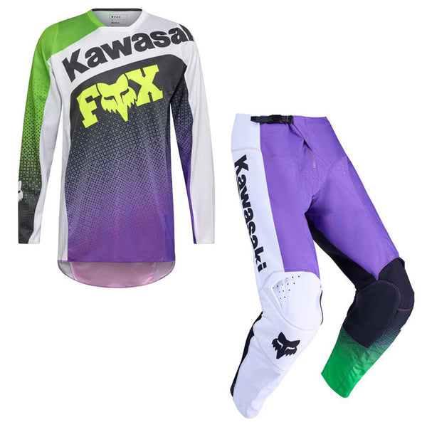 Fox - 2026 180 Kawasaki Purple/White MX Combo