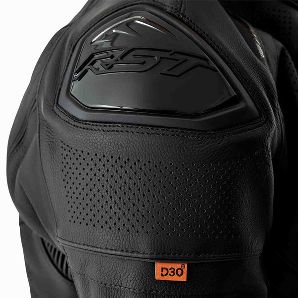 RST - S1 D30 CE Leather Black Jacket