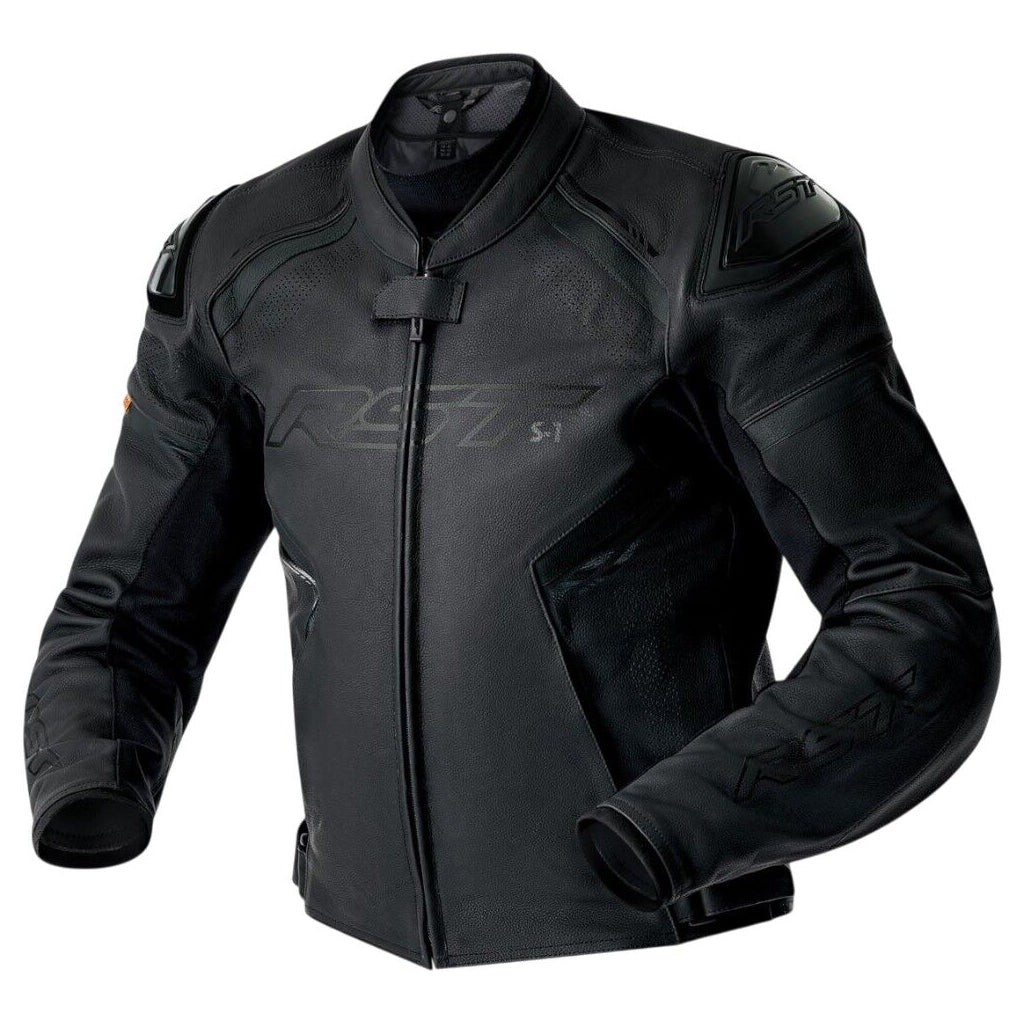 RST - S1 D30 CE Leather Black Jacket