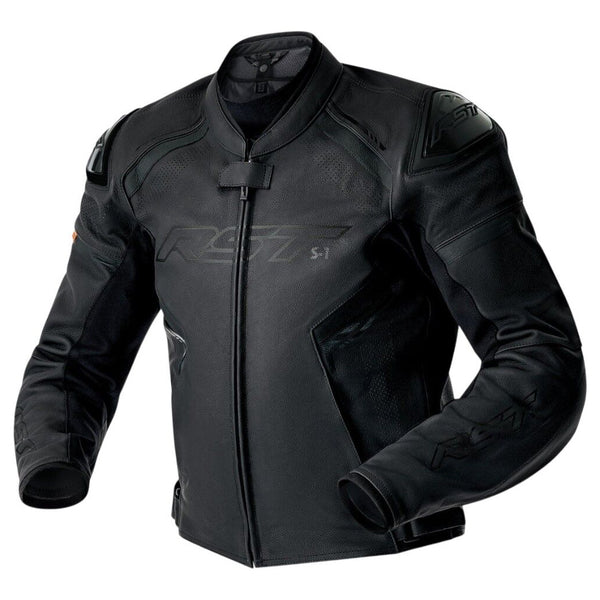 RST - S1 D30 CE Leather Black Jacket