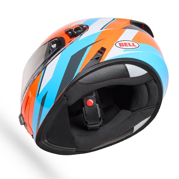 Bell - Lithium Nova Orange/Blue Full Face Helmet