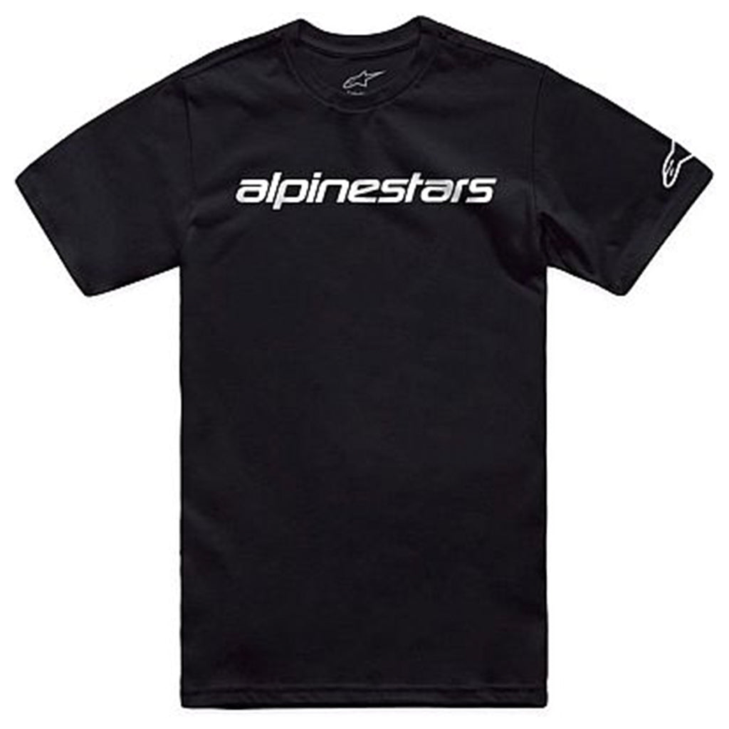 Alpinestars - Linear Wordmark 2.0 Black/White Tee