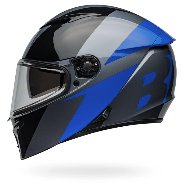 Bell - Lithium Shear Gray/Blue Full Face Helmet