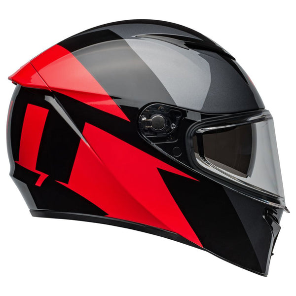 Bell - Lithium Shear Gray/Red Full Face Helmet