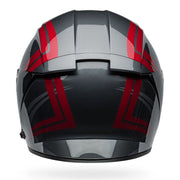 Bell - Lithium Jetstream Gloss Grey/Candy Red Full Face Helmet