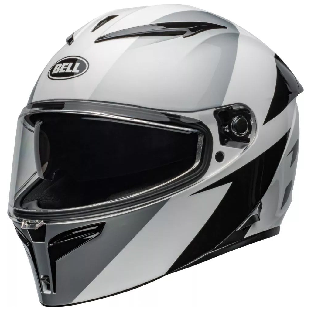 Bell - Lithium Shear Silver/White Full Face Helmet