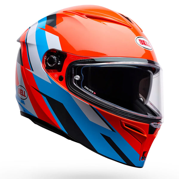 Bell - Lithium Nova Orange/Blue Full Face Helmet