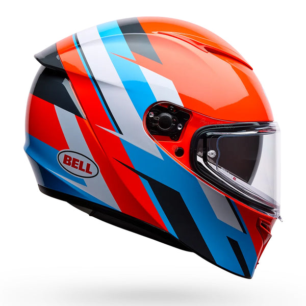 Bell - Lithium Nova Orange/Blue Full Face Helmet