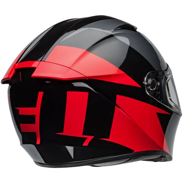Bell - Lithium Shear Gray/Red Full Face Helmet