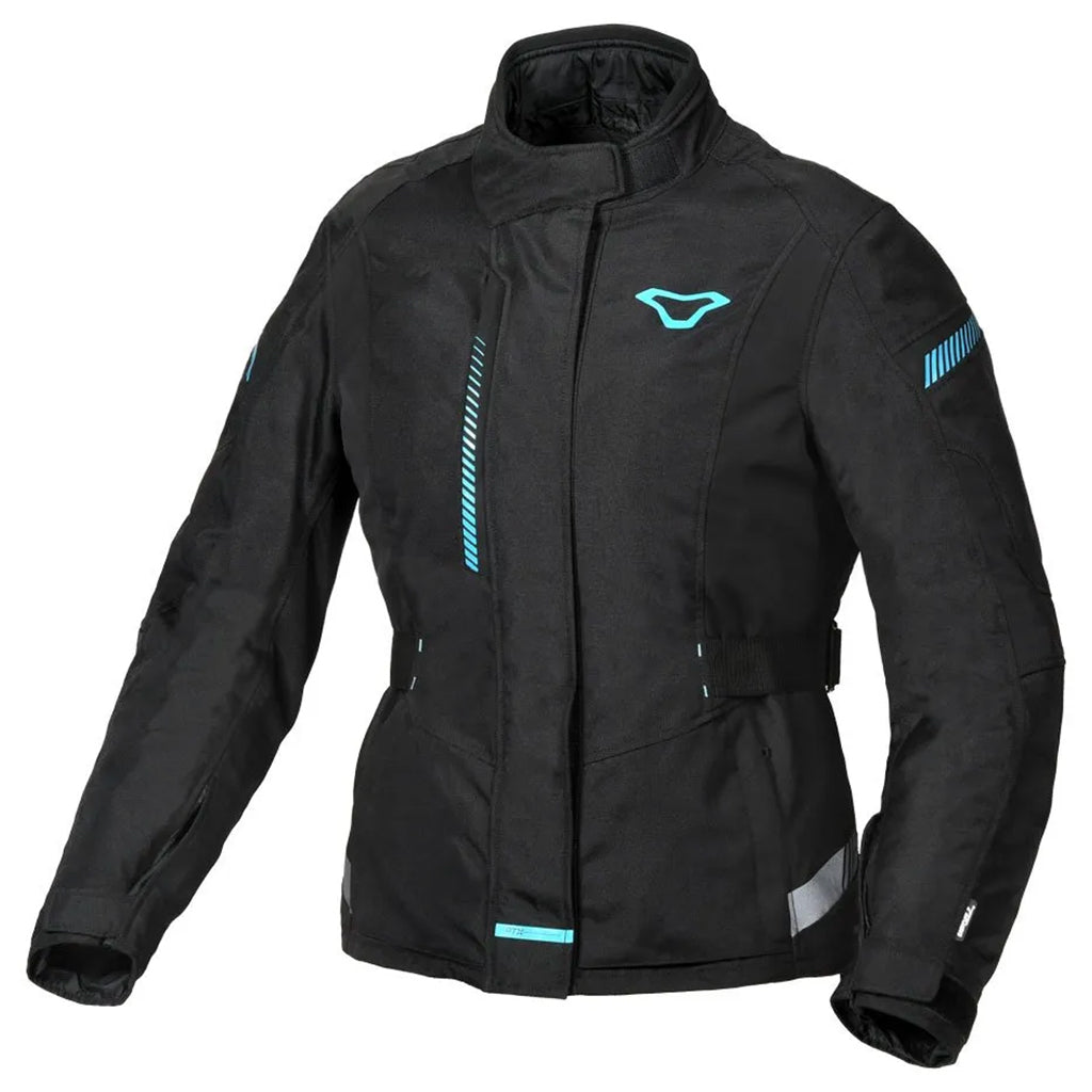 Macna - Nivala Ladies Black/Aqua Jacket