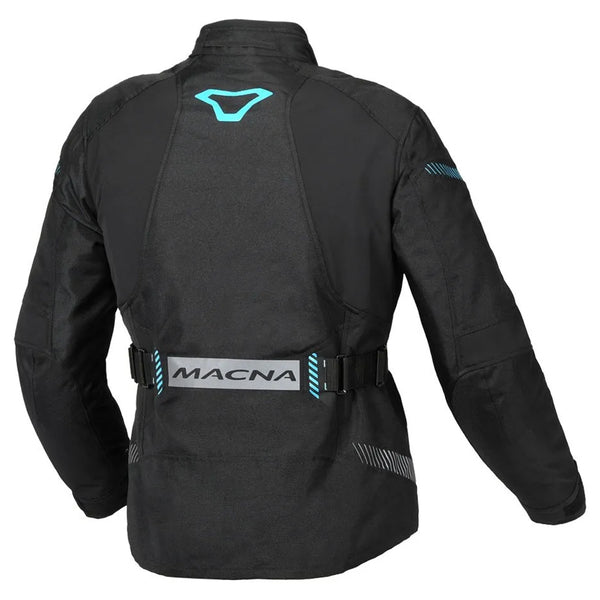 Macna - Nivala Ladies Black/Aqua Jacket