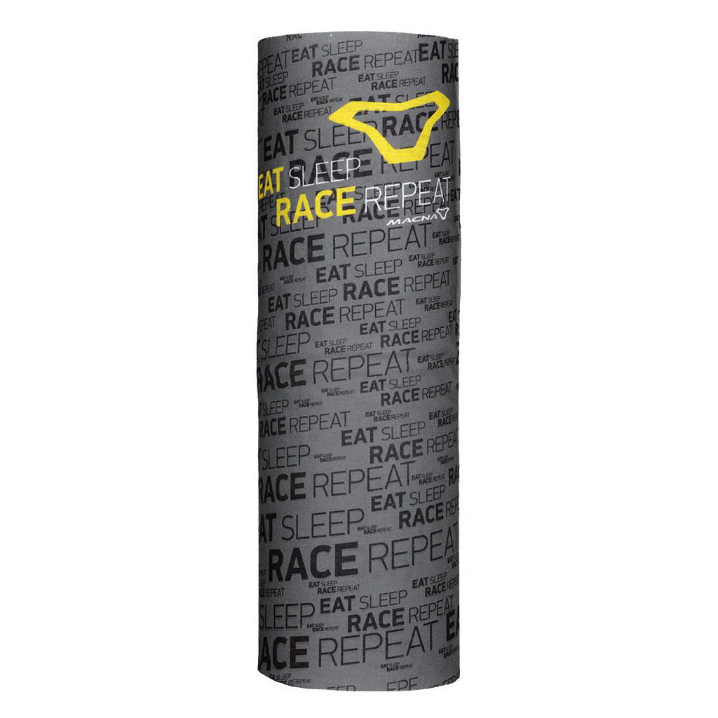 Macna - Grey/Yellow Neck Tube