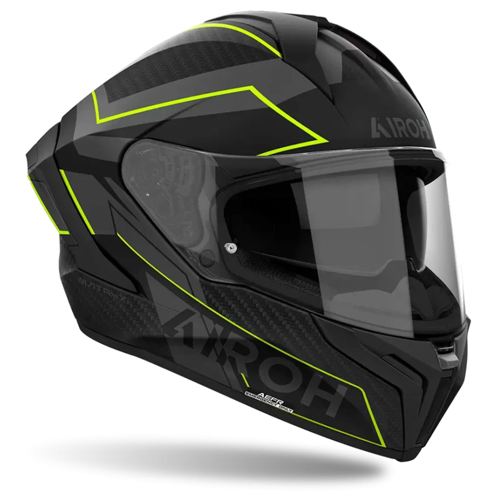 Airoh - Matryx Sentinel Black/Yellow Helmet