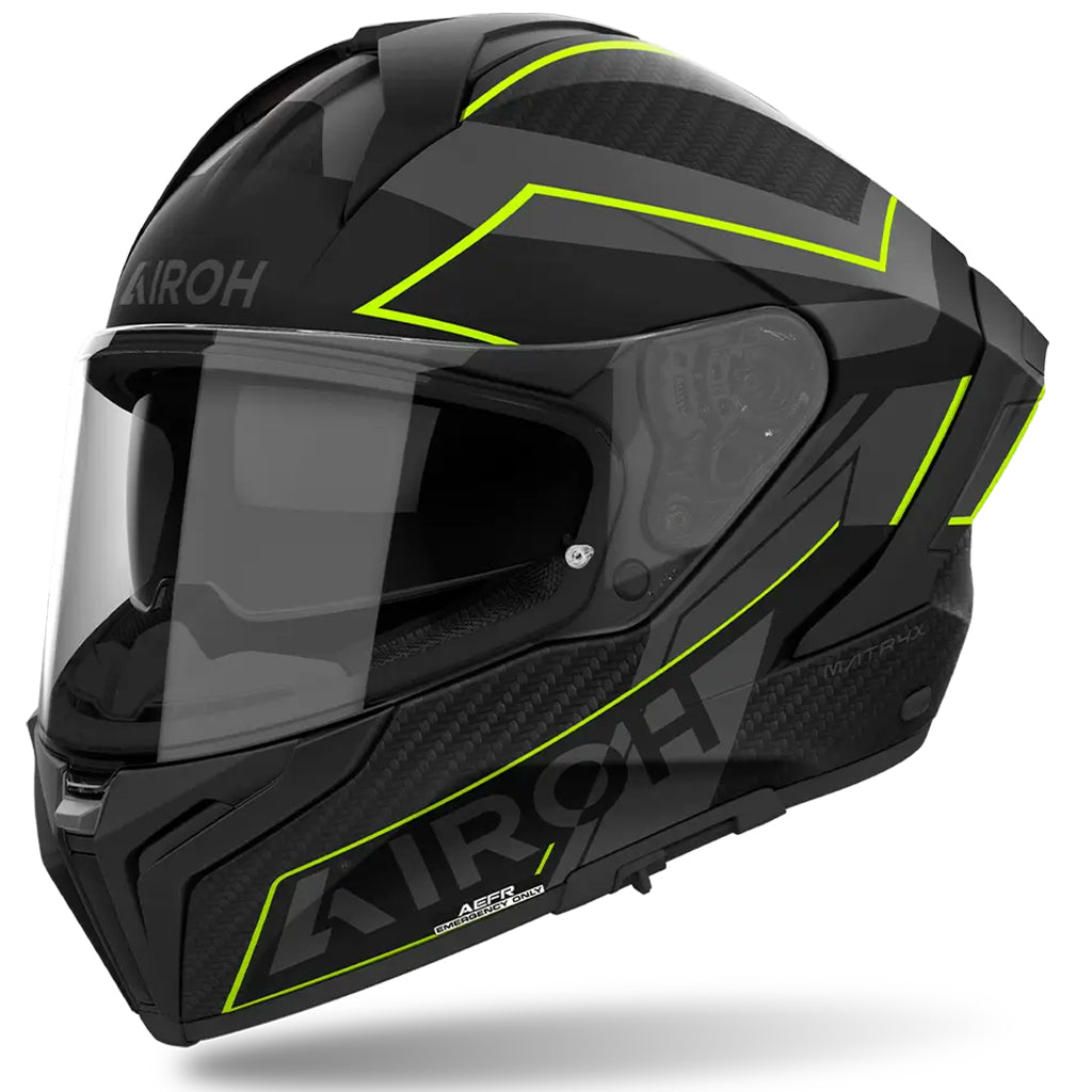 Airoh - Matryx Sentinel Black/Yellow Helmet