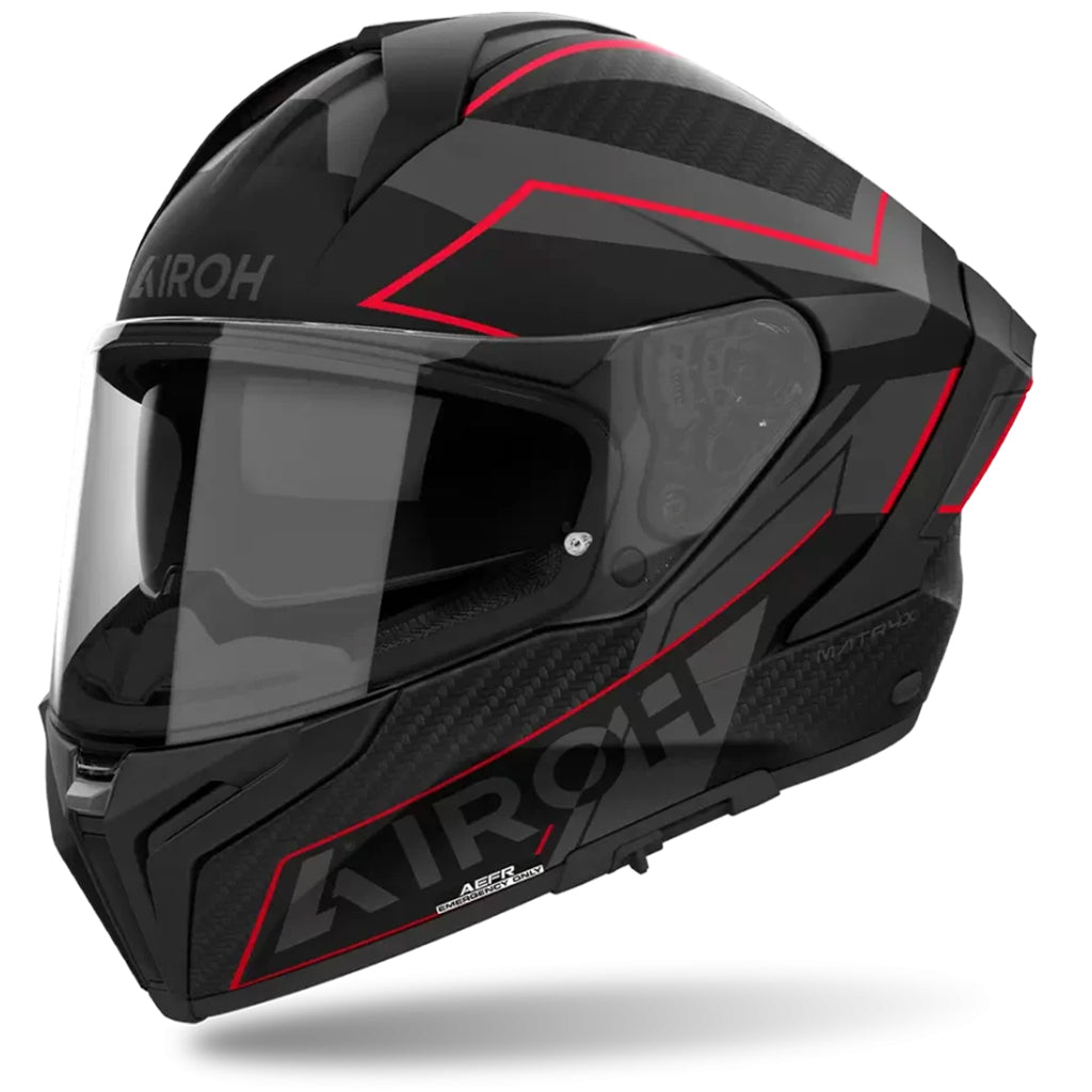 Airoh - Matryx Sentinel Black/Red Helmet