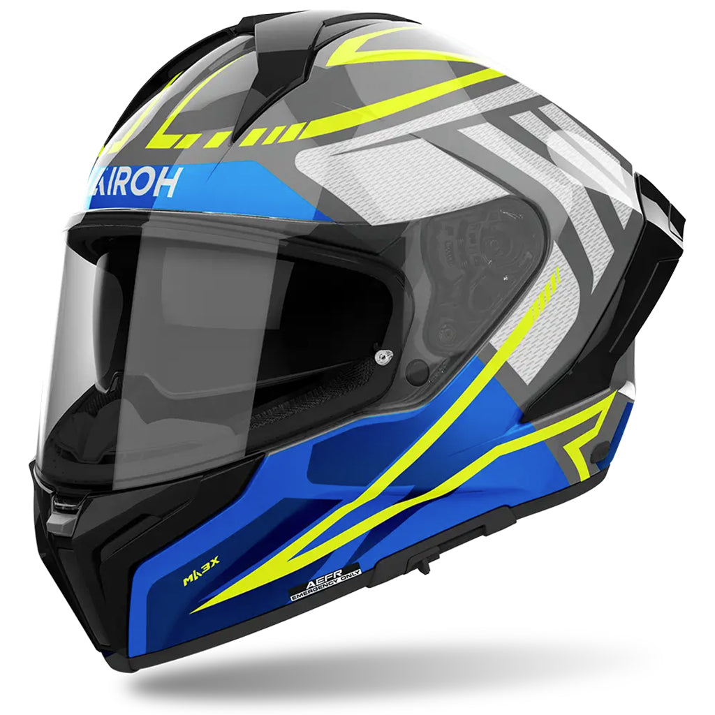 Airoh - Matryx Ride Blue Gloss Helmet