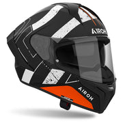 Airoh - Matryx Scope Black/White/Orange Helmet