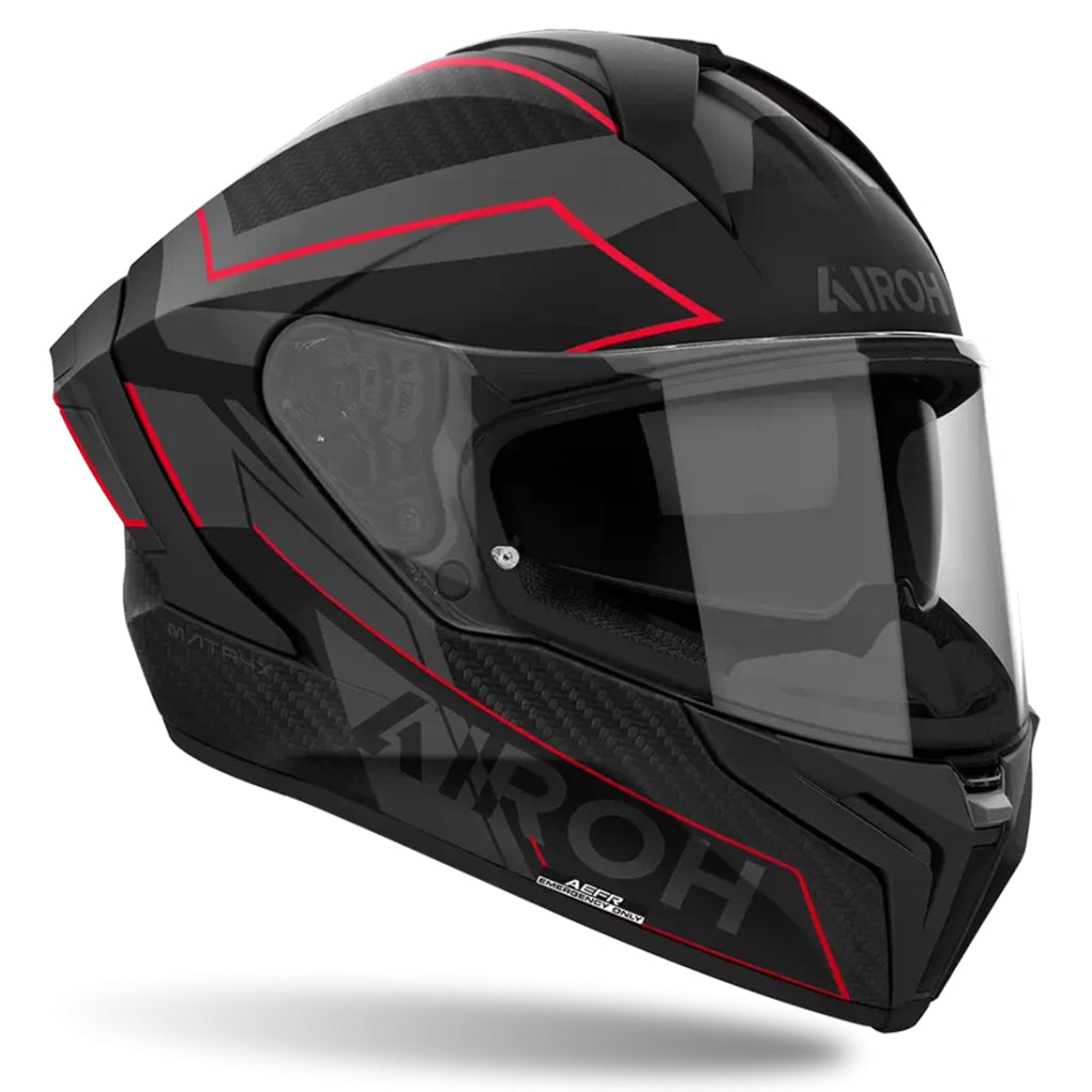 Airoh - Matryx Sentinel Black/Red Helmet