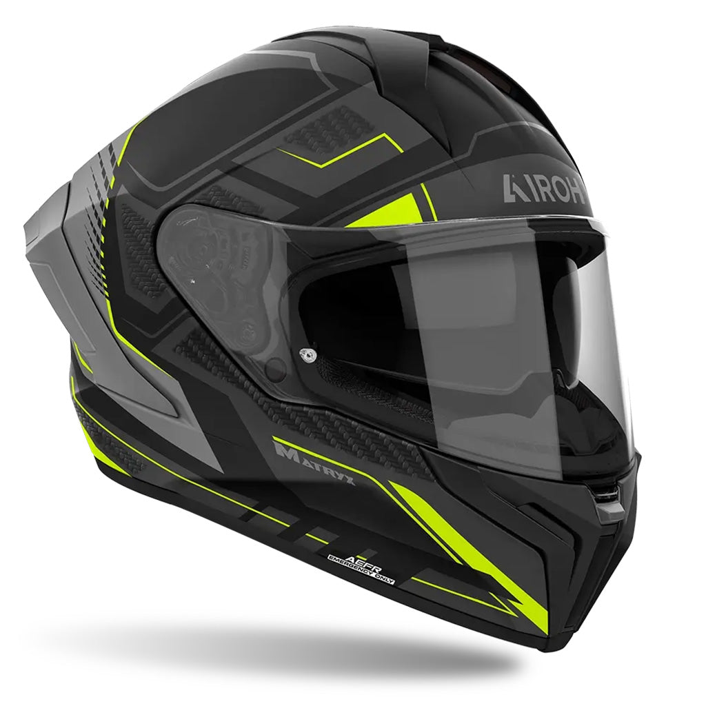 Airoh - Matryx Rocket Matte Yellow Helmet