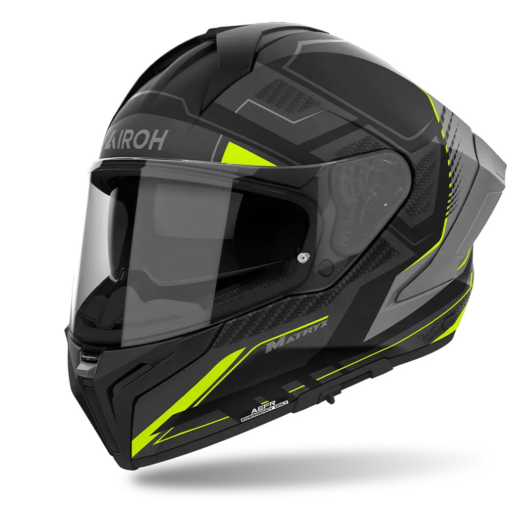 Airoh - Matryx Rocket Matte Yellow Helmet
