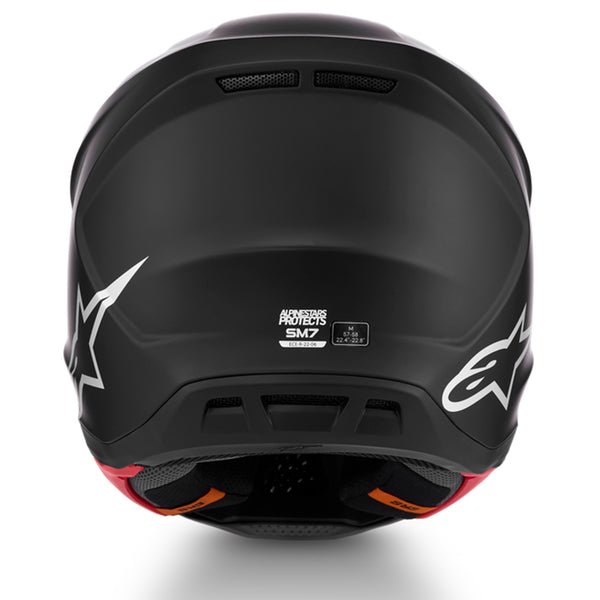 Alpinestars - SM7 Solid Matt Black Helmet