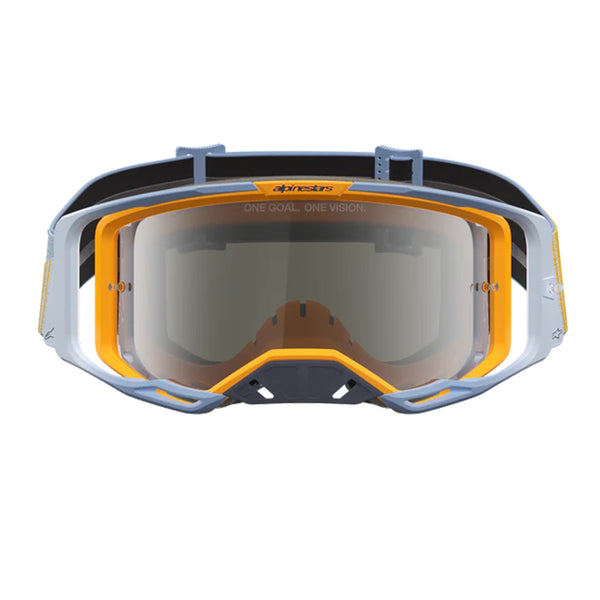 Alpinestars - Vision 8 Maven Dust Blue/Orange Mirror Lens Goggle