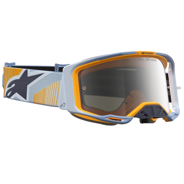 Alpinestars - Vision 8 Maven Dust Blue/Orange Mirror Lens Goggle