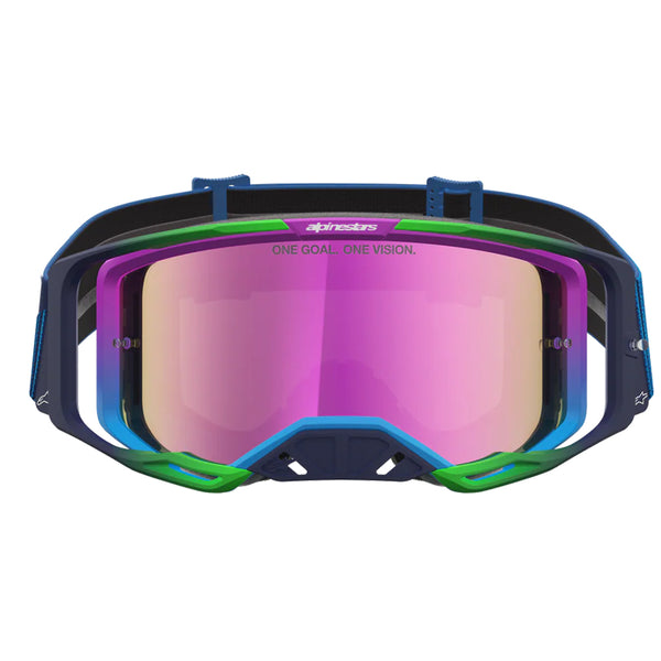 Alpinestars - Vision 8 Maven Blue/Purple Mirror Lens Goggle