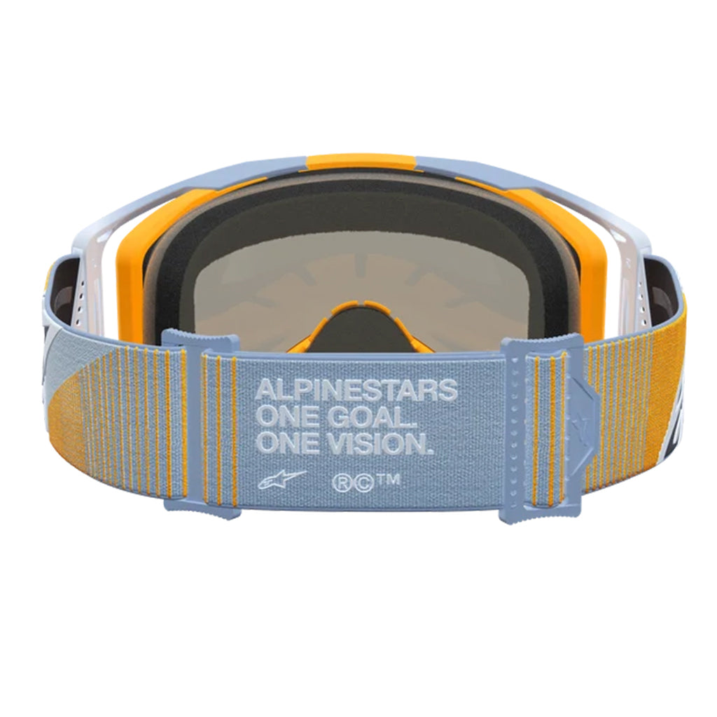 Alpinestars - Vision 8 Maven Dust Blue/Orange Mirror Lens Goggle