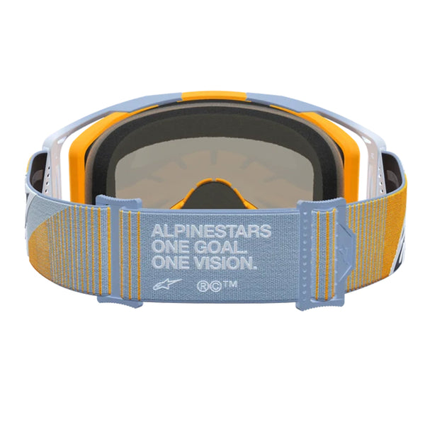 Alpinestars - Vision 8 Maven Dust Blue/Orange Mirror Lens Goggle