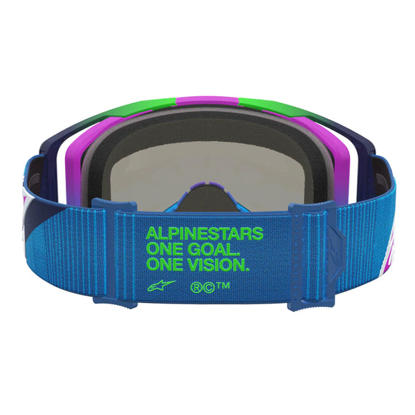 Alpinestars - Vision 8 Maven Blue/Purple Mirror Lens Goggle