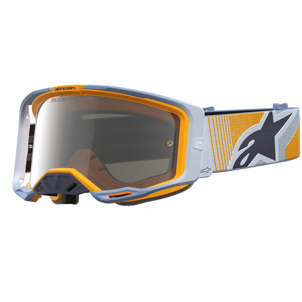 Alpinestars - Vision 8 Maven Dust Blue/Orange Mirror Lens Goggle
