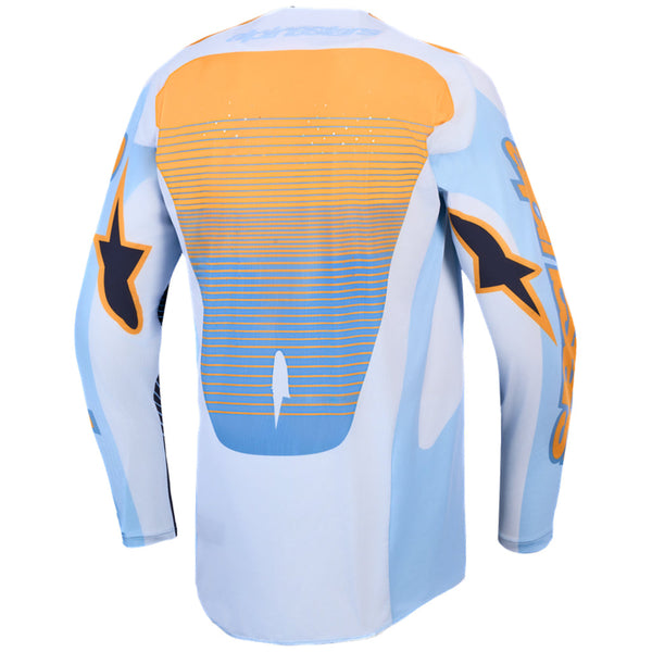 Alpinestars - 2027 Techstar Maven Dust Blue/Tangerine/Black MX Combo