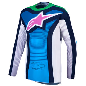 Alpinestars - 2027 Techstar Maven White/Blue/Green Jersey