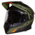 Merlin - Torres Block Matt Green Dual Sport Helmet