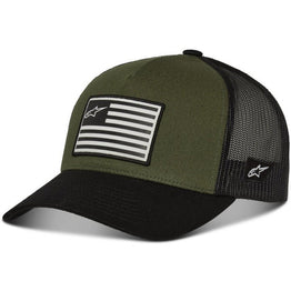 Alpinestars - Flag Snapback Military/Black Hat