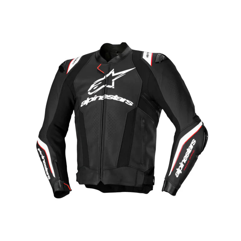 Alpinestars - Missile V3 Ignition Black/White Leather Jacket