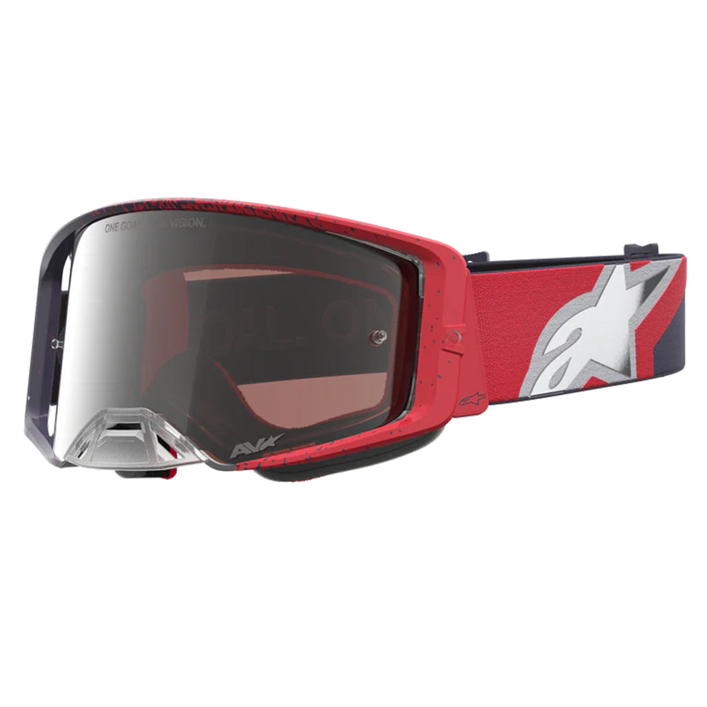 Alpinestars - Supertech Hiten Black/Red Mirror Lens Goggle