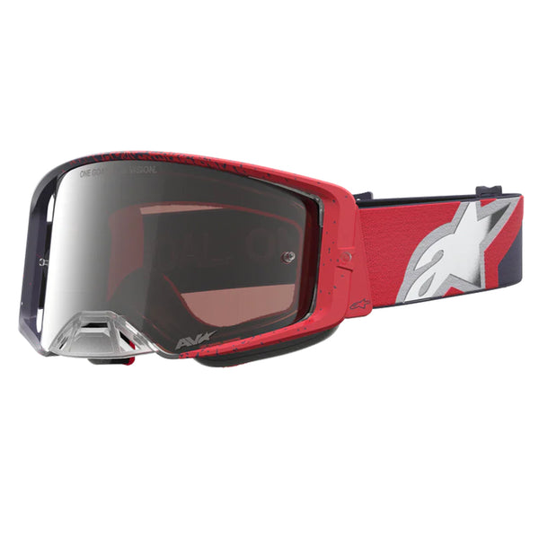 Alpinestars - Supertech Hiten Black/Red Mirror Lens Goggle