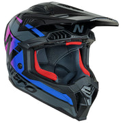 Nitro - MX710 Onyx Purple/Pink Helmet