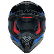 Nitro - MX710 Onyx Purple/Pink Helmet