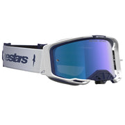 Alpinestars - Vision 8 Amber Navy/White Mirror Lens Goggle