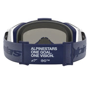 Alpinestars - Vision 8 Amber Navy/White Mirror Lens Goggle