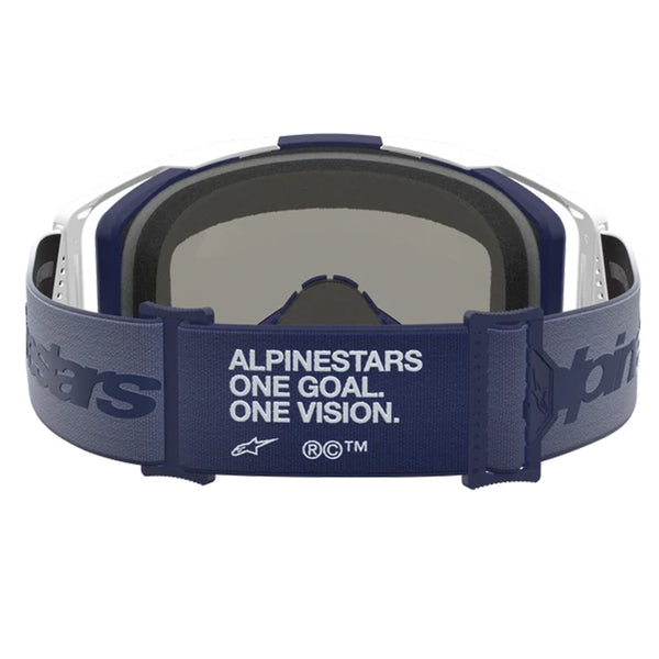 Alpinestars - Vision 8 Amber Navy/White Mirror Lens Goggle