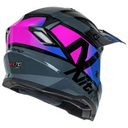 Nitro - MX710 Youth Onyx Purple/Pink Helmet