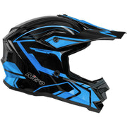 Nitro - MX710 Youth Shard 2 Blue/Black Helmet