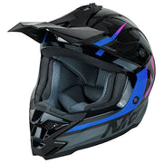 Nitro - MX710 Youth Onyx Purple/Pink Helmet