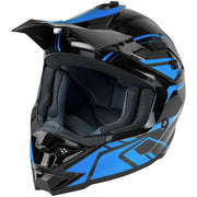 Nitro - MX710 Youth Shard 2 Blue/Black Helmet